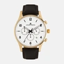 Jacques Lemans London - herrklocka, vit/guldton, 42mm
