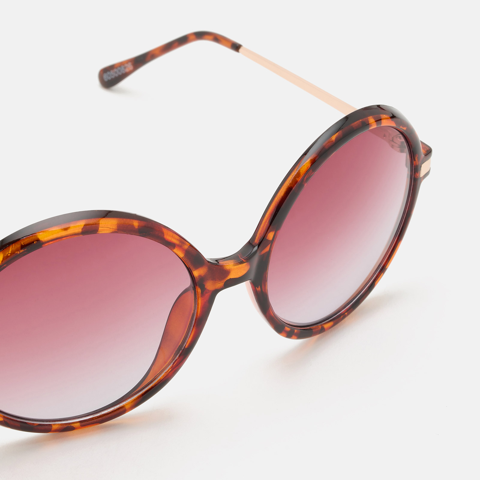 Solglasögon runda  rosa