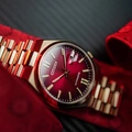 Citizen Tsuyosa automatisk herr - guld/röd NJ0153-82X