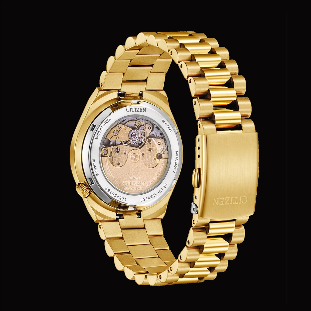 Citizen Tsuyosa automatisk herr - guld/röd NJ0153-82X