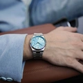 Citizen Tsuyosa automatisk herr - ljusblå NJ0151-88M