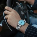 Citizen Tsuyosa automatisk herr - ljusblå NJ0151-88M