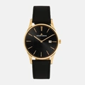 Jacques Lemans London - herrklocka guldton/svart, 38mm