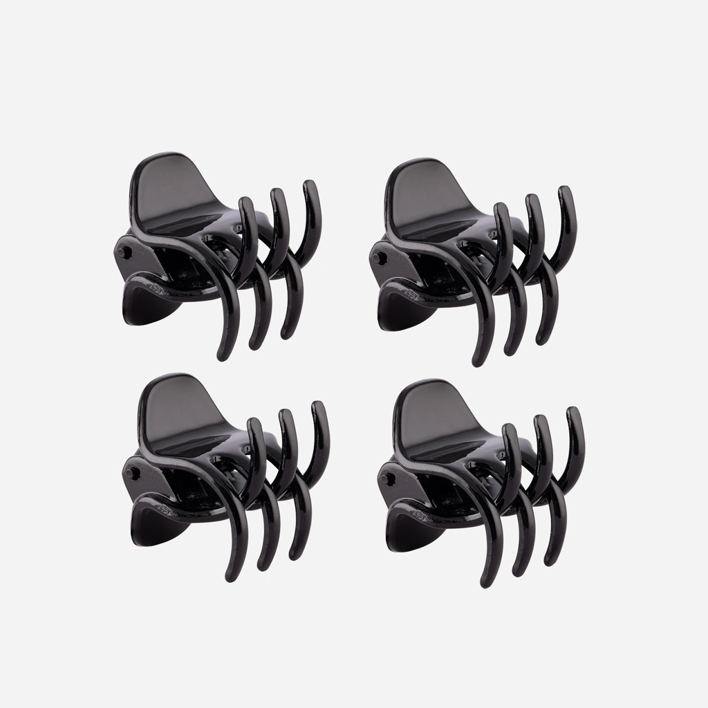 4-pack hårklämmor