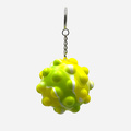 Pop it Bubble ball, gul/grön - 65 mm