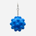 Pop it Bubble ball, blå - 65 mm