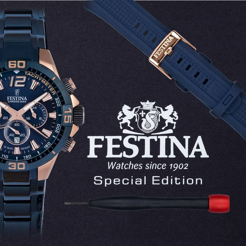 Festina F20524/1 Chrono Bike Special Edition i presentask, 44mm