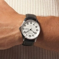 Moretime herrklocka - silver/svart, 42 mm