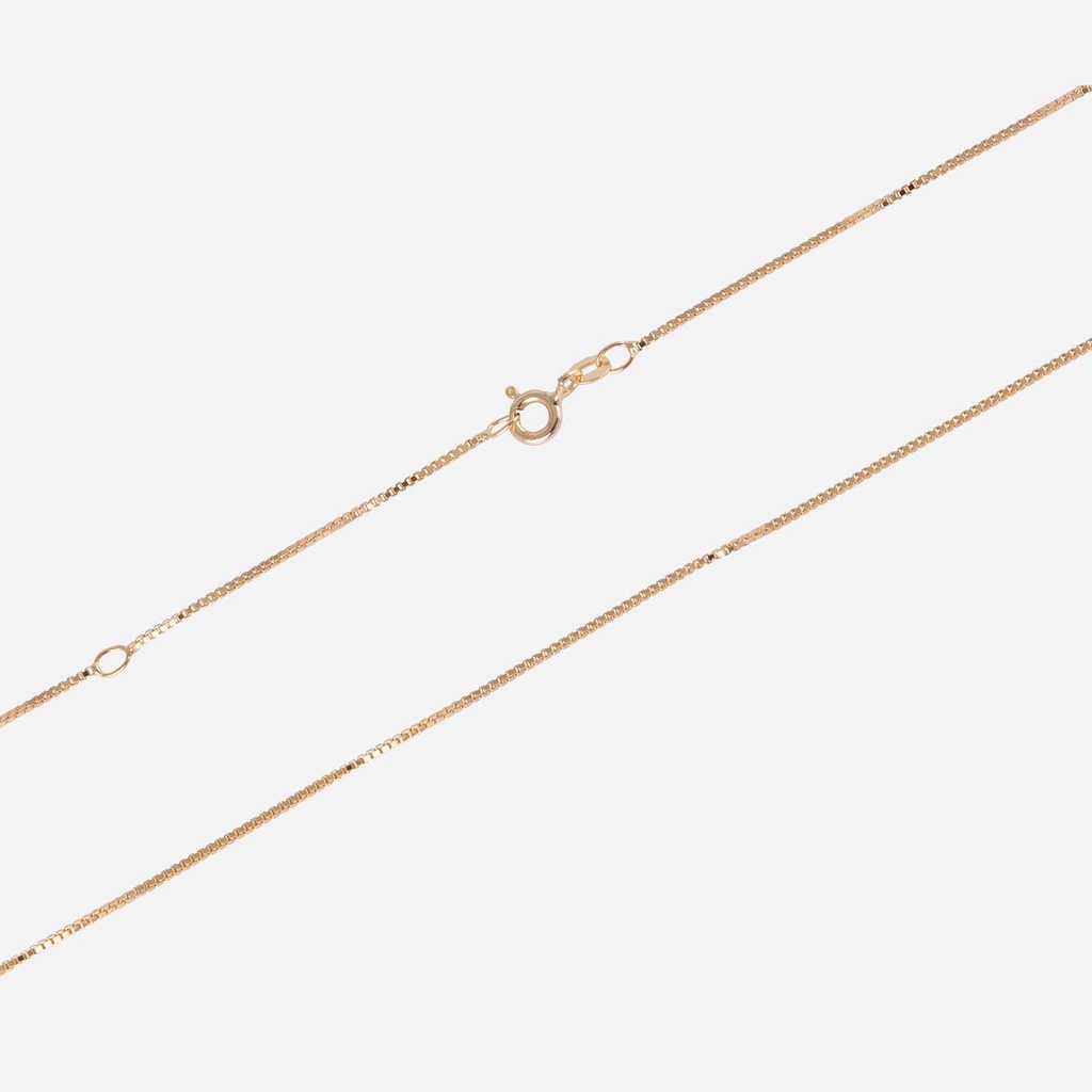 Halsband 18k guld - Venezia 38+4 cm