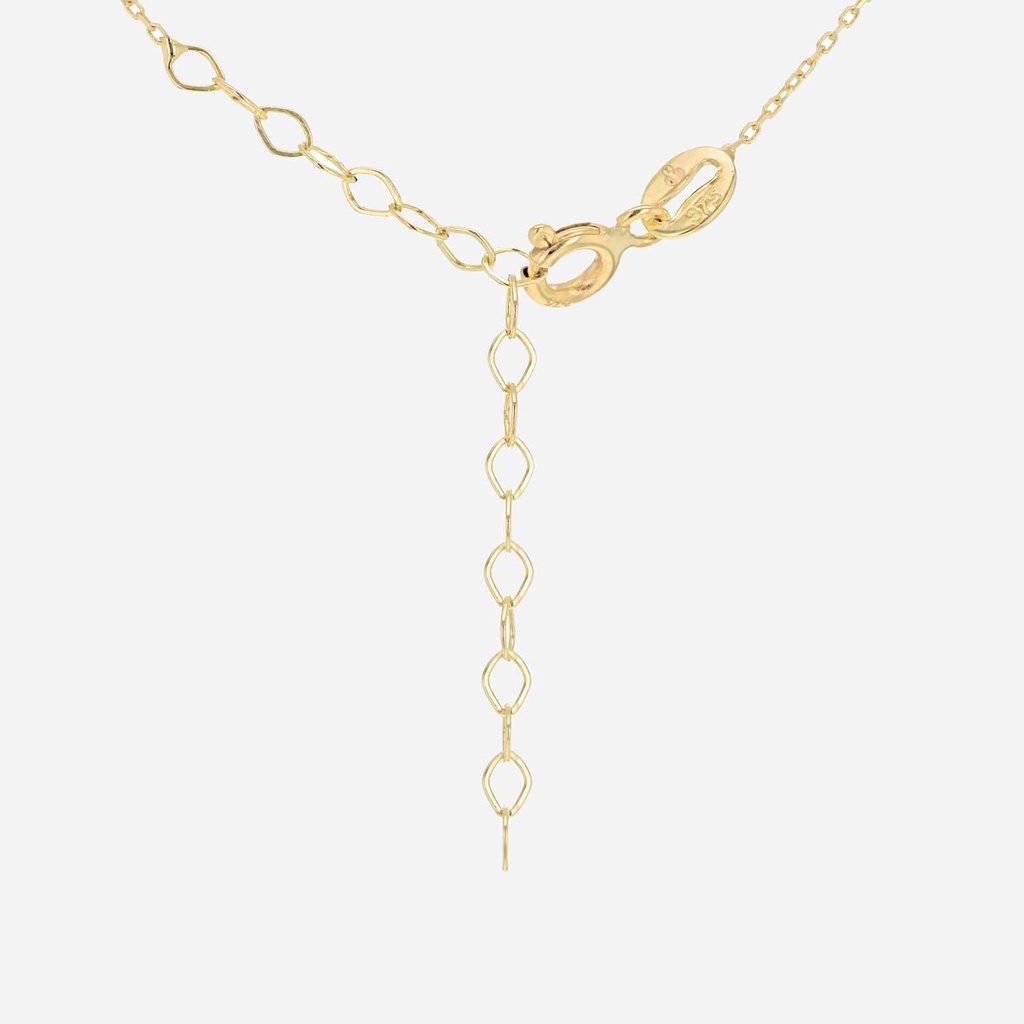 Halsband 9k guld - Infinity 41-46cm