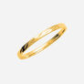 Förlovningsring 18k guld - Kupad 2 mm