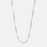Halsband 18k guld - Pansarlänk 38+4 cm / 0,7 mm