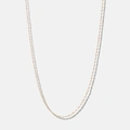Halsband 18k guld - Singaporekedja 38+4 cm