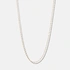 Halsband 18k guld - Singapore 45+5 cm