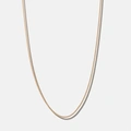 Halsband 9k guld - Pansarlänk 51cm / 1,2mm