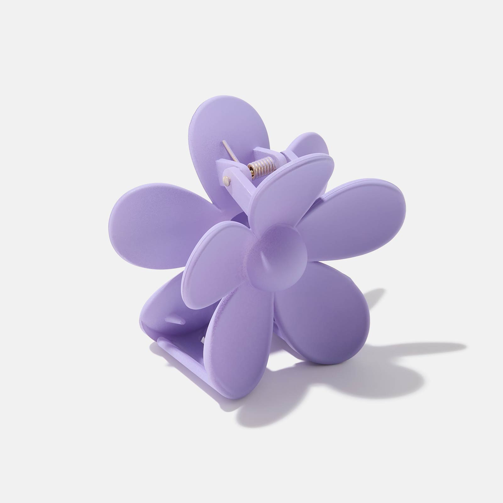 Hårklämma - lila blomma