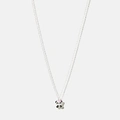 Silverhalsband för barn - panda, 36+3cm