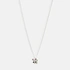 Silverhalsband för barn - panda, 36+3cm