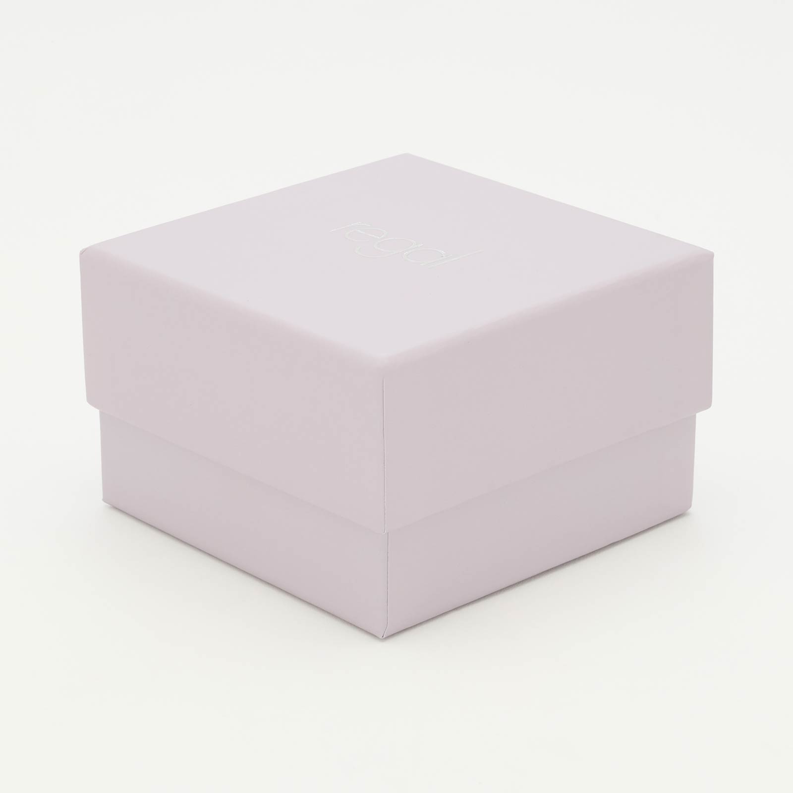 Regal klockset dam - metallband, silverton/vit, 26mm