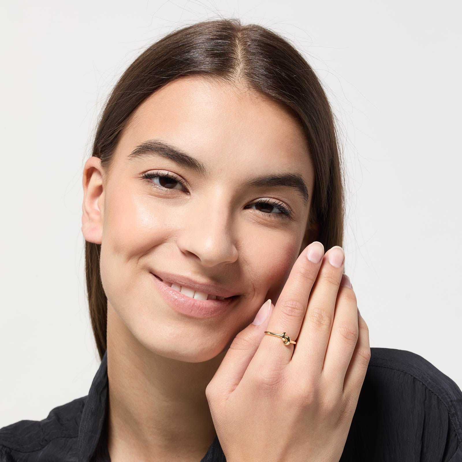 Ring 18k guld - knut