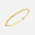 Armband dam 9k guld - bangle 60 mm
