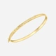 Armband dam 9k guld - bangle 60 mm