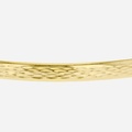 Armband 9k guld - bangle 60 mm