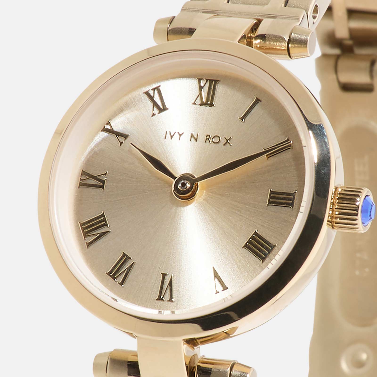 Ivy n Rox Timeless damklocka - rund, guld, 24 mm
