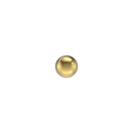 STUDEX - 1st guldpläterat örhänge - studs, kula, 3 mm