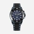 Jacques Lemans Hybromatic - herrklocka, svart/blå, 42mm