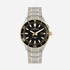 Jacques Lemans Hybromatic - herrklocka, stål/bicolor, 43mm