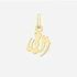 Hängsmycke 9k guld - Allah symbol, 20x10mm