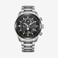 Citizen Tsukiyomi Radio Controlled Moonphase, svart - BY1018-80E