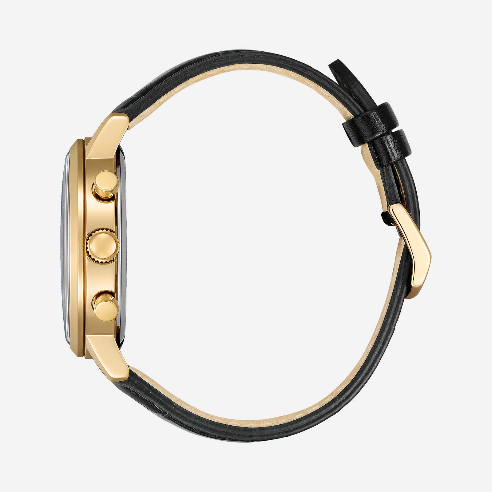 Citizen Kronograf Eco-Drive herr, guld/svart - CA7067-11H