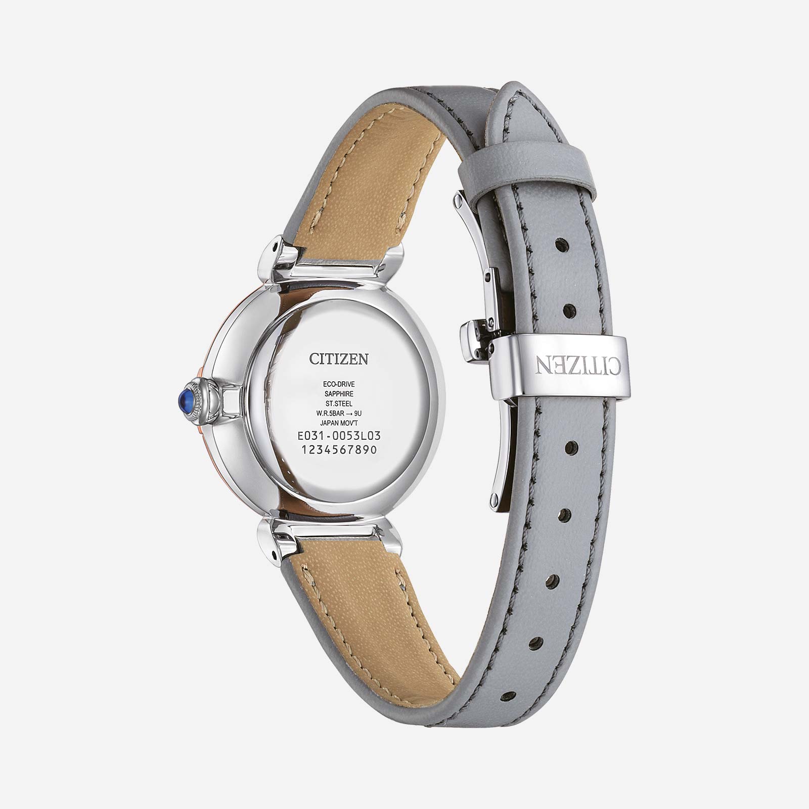 Citizen May bells damklocka, Ecopet, pärlemor - EM1074-15D