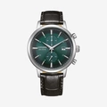 Citizen Kronograf Eco-Drive herr, silver/grön - CA7069-24X