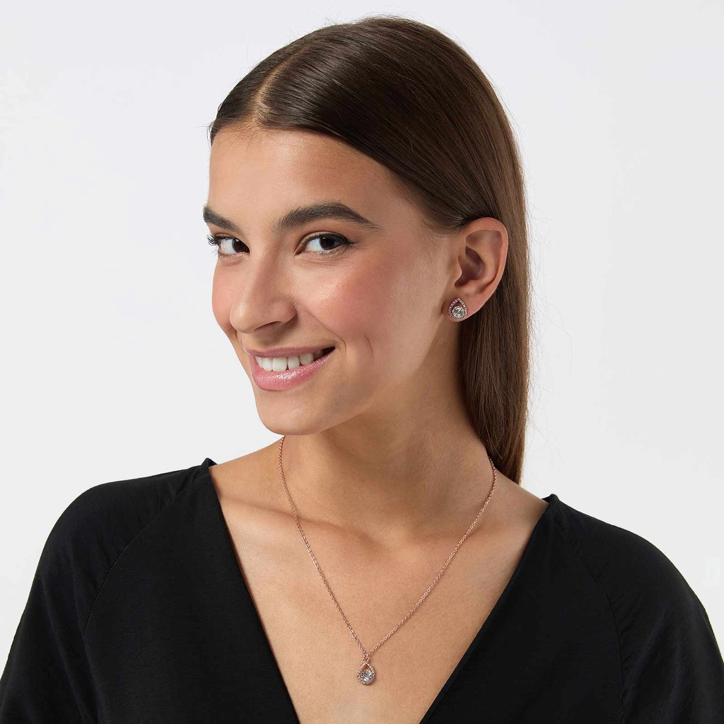 Guldfärgat smyckeset - droppar