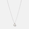 Halsband i äkta silver - måne & Shell Pearl