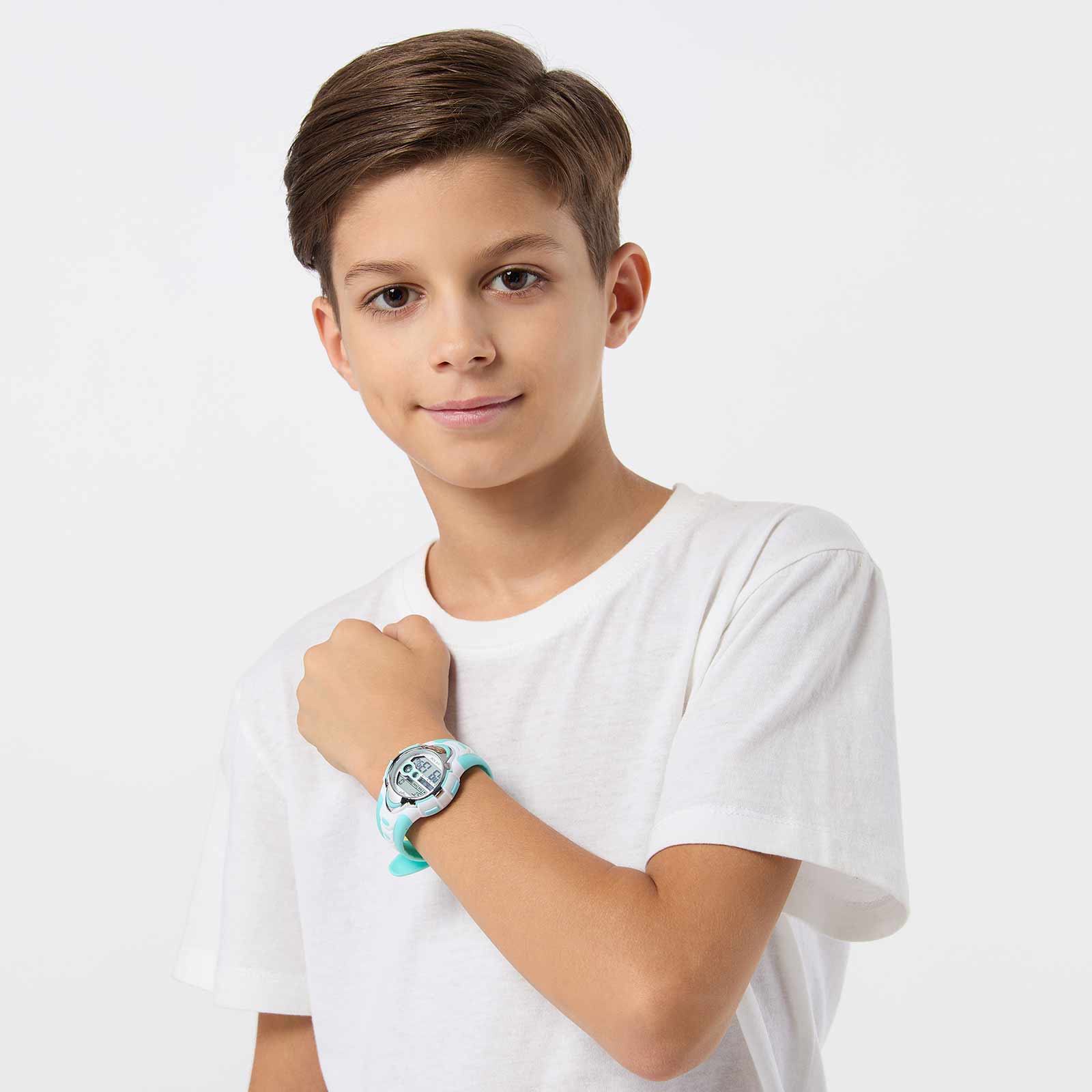 Regal Kids barnklocka - digital, turkos, 33 mm