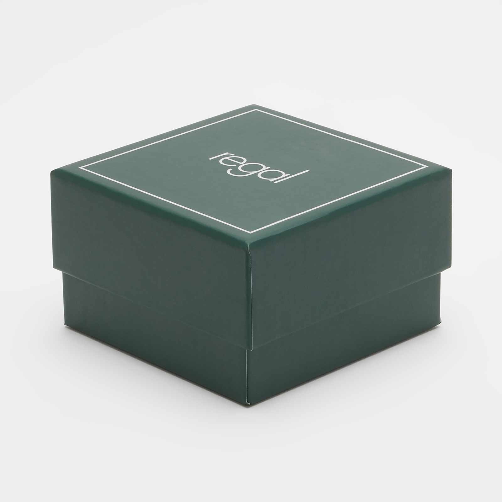 Regal klockset herr - metallband, silverton 41mm