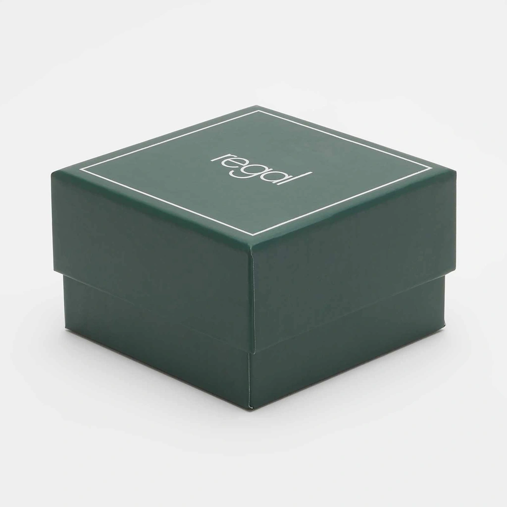 Regal klockset herr - metallband, silverton 41mm