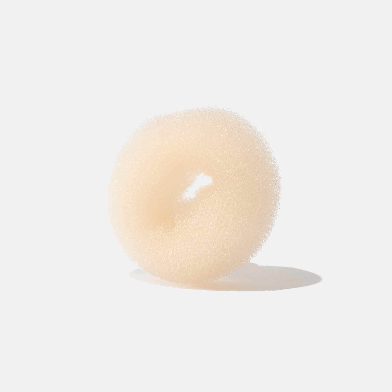 Beige hårdonut - 6 cm