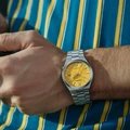 Citizen Tsuyosa automatisk herr - stål/gul NJ0150-81Z