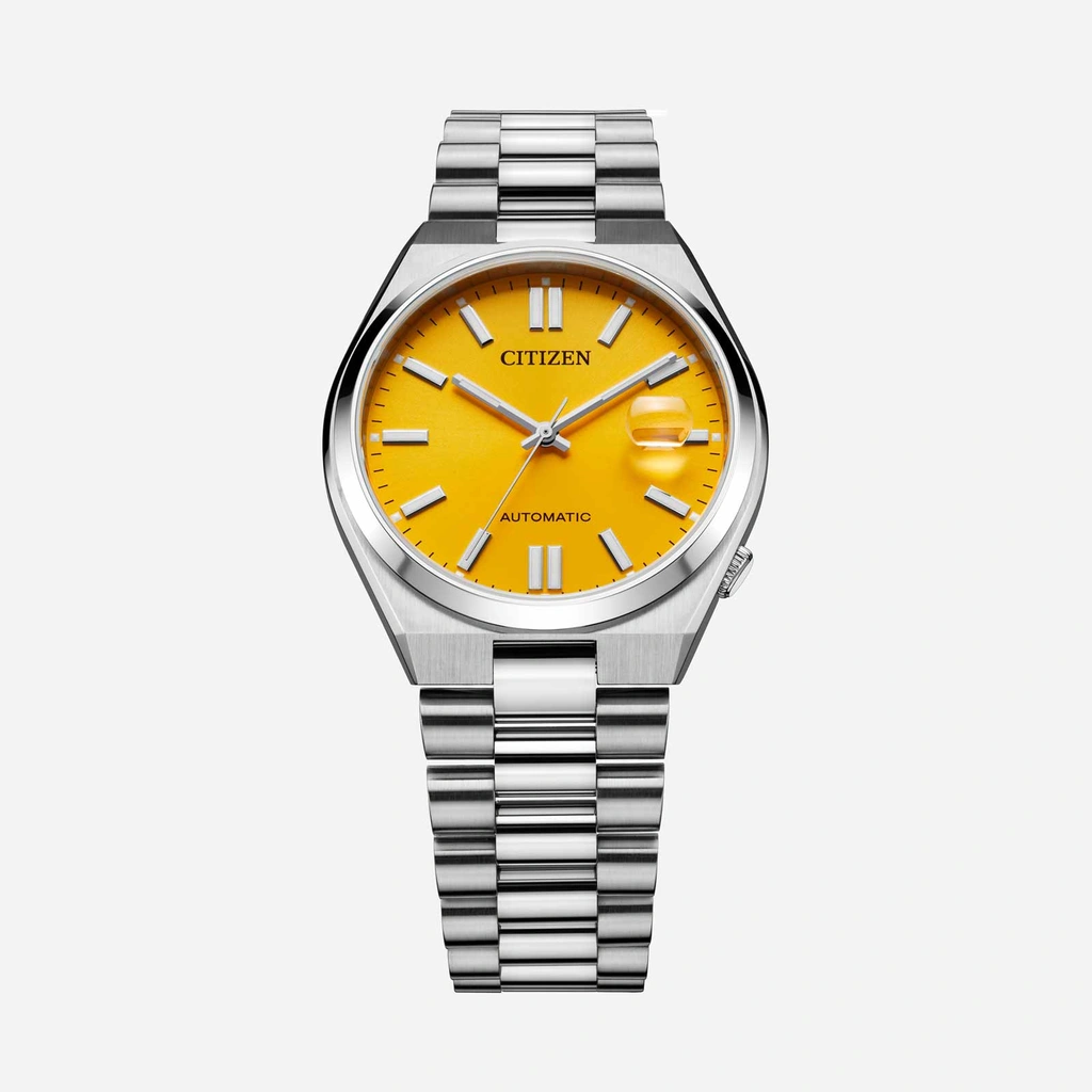Citizen Tsuyosa automatisk herr - stål/gul NJ0150-81Z