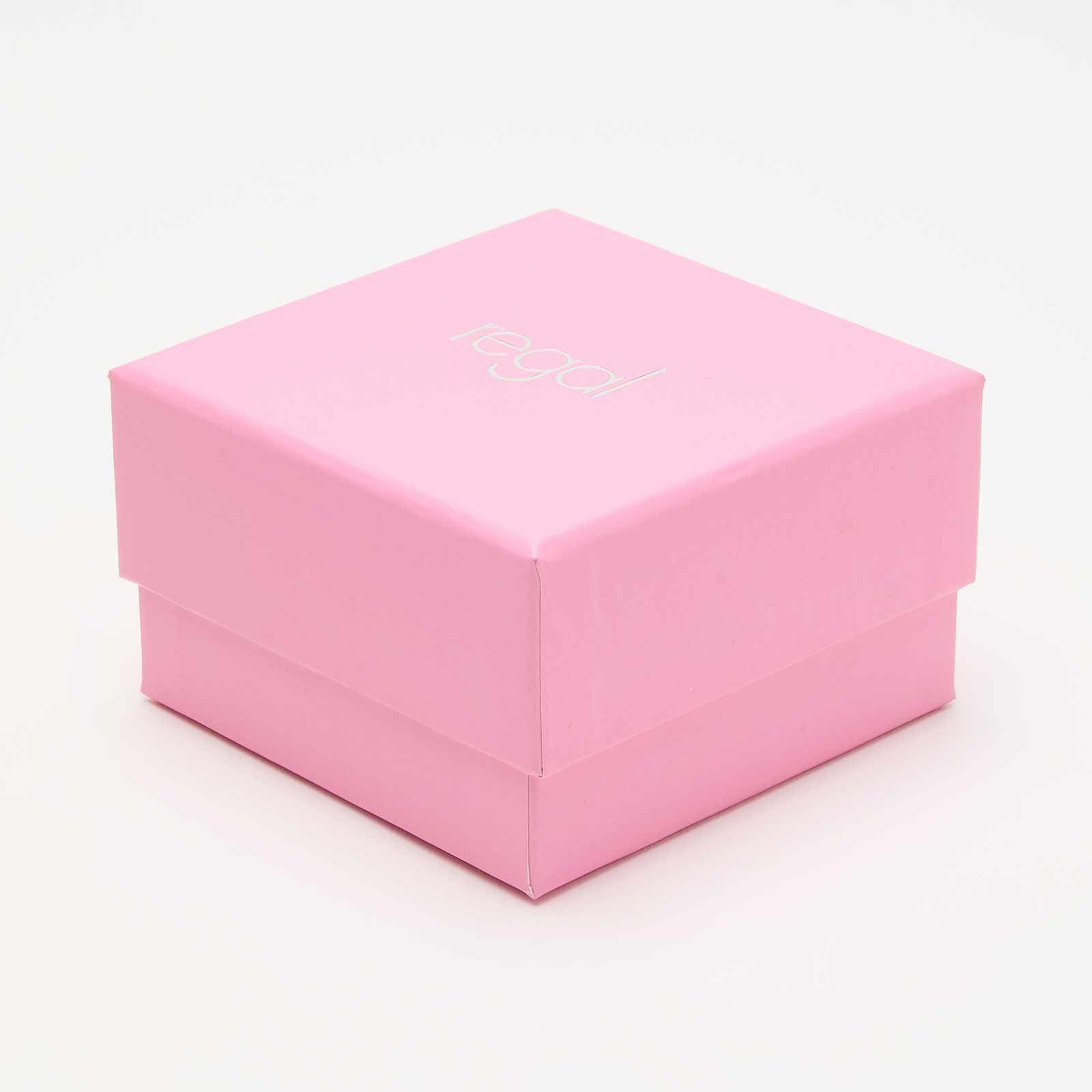 Regal klockset dam - metallband, silver/vit, 34mm