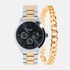 Regal klockset herr - metallband, bicolor, 41mm