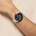 Jacques Lemans Liverpool - klockset herr, stål/svart, 41 mm