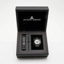 Jacques Lemans Liverpool - klockset herr, stål/vit, 41 mm