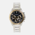 Jacques Lemans Liverpool - klockset herr, bicolor/svart, 41 mm
