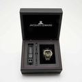 Jacques Lemans Liverpool - klockset herr, bicolor/svart, 41 mm